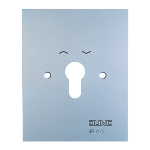 Jung WG 800 Afdekking aluminium RAL 9006 4.28WUG