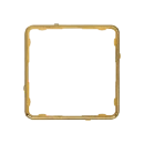 Jung CD range Applicatie-raam Kunststof goud CDP81GGO