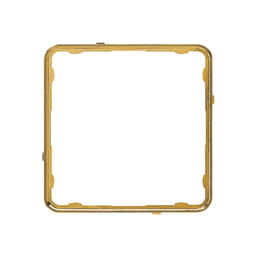 Jung CD range Applicatie-raam Kunststof goud CDP81GGO