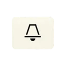 Jung inzetstuk contactdoos ls/wg600/ap bel Symbool 