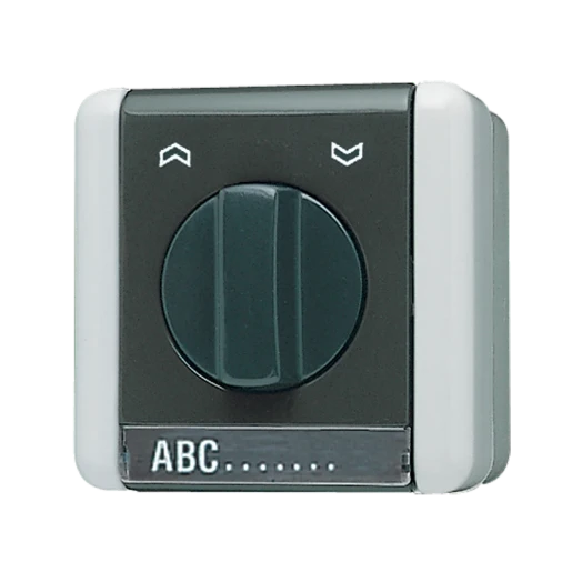 Jung WG 800 Jaloezieschakelaar Draaiknop 2P IP44 834.20W
