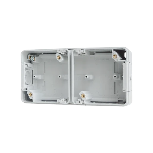 Jung WG 800 Onderkast 2-voudig grijs Horizontaal 822