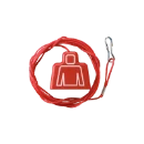 Jung NaV Bedieningselement trekkoord rood RAL 3003 ZS-34KO5S