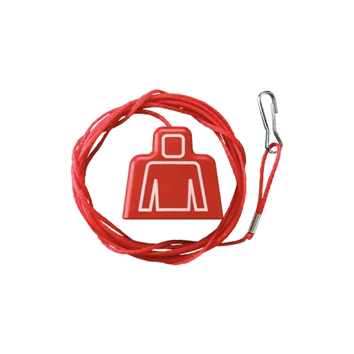 Jung NaV Bedieningselement trekkoord rood RAL 3003 ZS-34KO5S