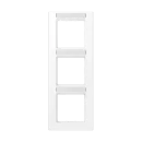 Jung Afd.raam A550 3v vert. tekstv. sn.w. mat
