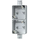 Jung WG 800 Onderkast 2-voudig grijs Verticaal 862