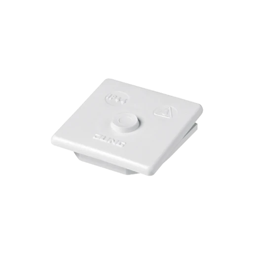 Jung WG 600 invoerstuk wg600 blind grijs RAL 7035 190-354