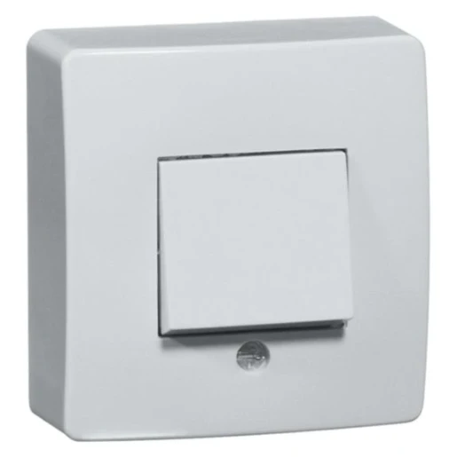 Peha wipschakelaar universeel Wisselschakelaar opbouw 6AX RAL 1013 IP20 00250621