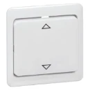 Peha standaard bedieningselement voor jaloezie pulsdruk aan / uit enkele wip wit RAL 9010 00189211