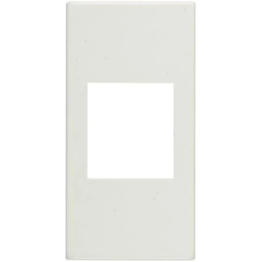 Peha Concept 45 Afdekking 1 Keystone Modular-Jack 1 connector Zonder label wit 00513631