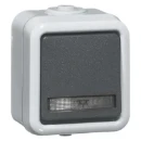 Peha pulsdrukker + diverse symbolen + maakcontact opbouw Wip Symbool 