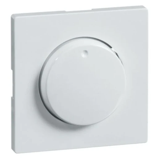 Peha Dialog Centraalplaat + knop voor dimmeren potentiometer draaiknop wit RAL 9010 00816713