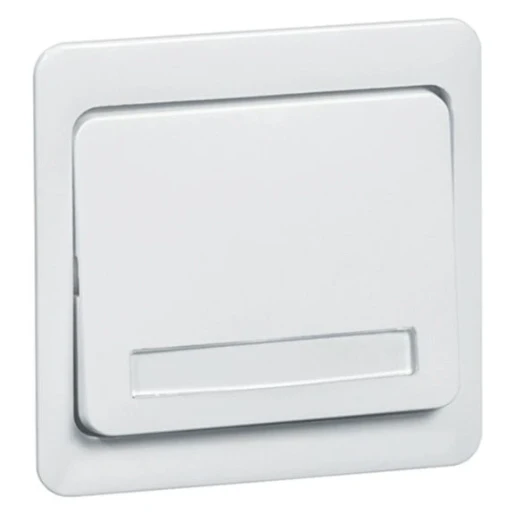 Peha bedieningselement 1-polig neutraal aan / uit enkele wip wit RAL 9010 00187311