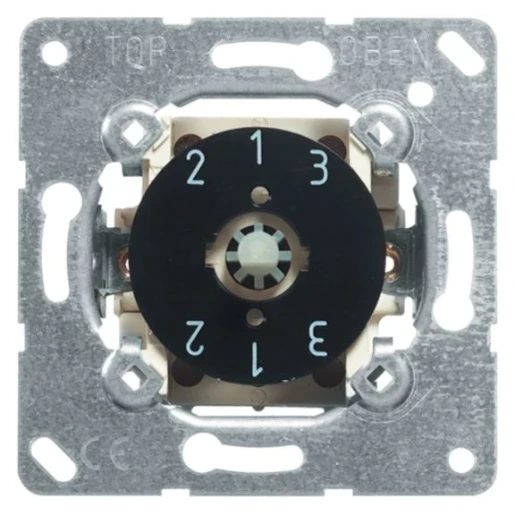 Peha Standen draai/ventilatie schakelaar met nulstand inbouw 6AX IP20 00931593