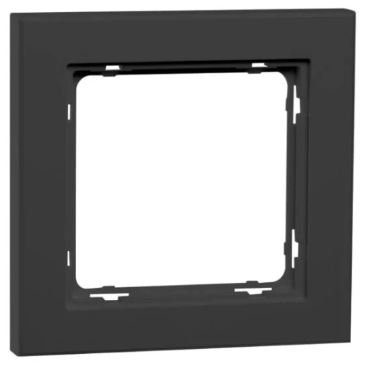 Peha Nova Afdekraam basis 1-voudig Horizontaal en verticaal Zwart IP20 00034342