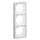 Peha Standard/Easyclick pro afdekraam crèmewit (elektrowit) 3-voudig Horizontaal en verticaal RAL 1013 IP44 00362311