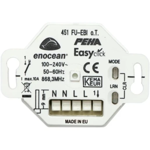 Peha Easyclick pro-inbouw-ontvanger 1-kanaals