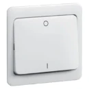 Peha klemwip 2 en 3-polig aan / uit enkele wip wit RAL 9010 00187611