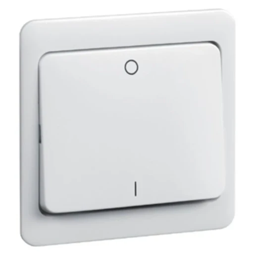 Peha klemwip 2 en 3-polig aan / uit enkele wip wit RAL 9010 00187611