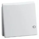Peha Dialog wandcontactdoos 2-polig inbouw 16A 250V RA Glanzend aluminium RAL IP20 00314211