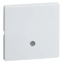 Peha Dialog klemwip + lens voor pulsdrukker of schakelaar aan / uit enkele wip aluminium 00310011