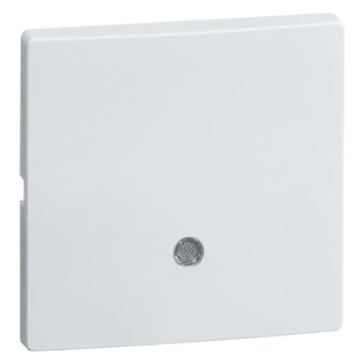 Peha Dialog klemwip + lens voor pulsdrukker of schakelaar aan / uit enkele wip aluminium 00310011