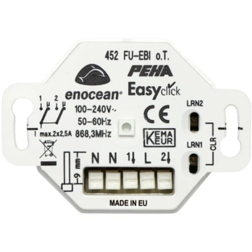 Peha Easyclickpro-inbouw-ontvanger 2-kanaals