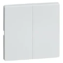 Peha Dialog wip voor hotel en dubbeldrukker 616/6 + 619 t aan / uit tweedelige wip aluminium 00310911