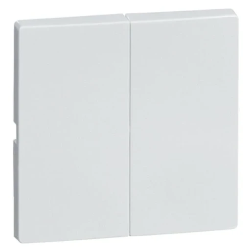 Peha Dialog wip voor hotel en dubbeldrukker 616/6 + 619 t aan / uit tweedelige wip aluminium 00310911