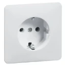 Peha wandcontactdoos + meldcontact 2-polig inbouw 16A 250V RA Glanzend wit RAL 9010 IP20 00452211