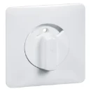 Peha Universeel centraalplaat metKnop ventilatie 3 stan knevelgreep wit RAL 1013 00133811