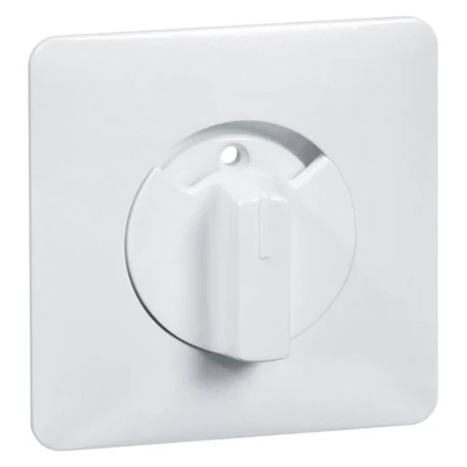 Peha Universeel centraalplaat metKnop ventilatie 3 stan knevelgreep wit RAL 1013 00133811