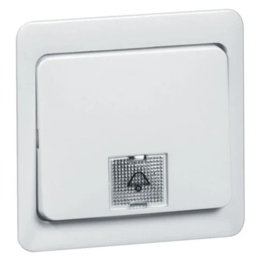 Peha klemwip voor drukkers 1-polig hotel kruis aan / uit enkele wip RAL 1013 00360711