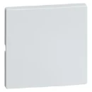 Peha Dialog klemwip 1-polig hotel kruis pulsdrukker neutraal aan / uit enkele wip aluminium 00309811