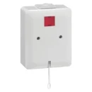 Peha trekschakelaar wamachine Tweepolige schakelaar opbouw 6AX RAL 1013 IP20 00370221