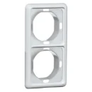 Peha Standard/Easyclick pro afdekraam crèmewit (elektrowit) 2-voudig Horizontaal en verticaal RAL 1013 IP44 00362211