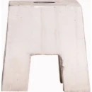 Rexel Betonnen sokkel t.b.v. modulaire paal (incl. instorthulzen M10)