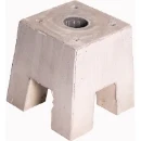 Rexel Betonnen sokkel t.b.v. modulaire paal (incl. instorthulzen M10)