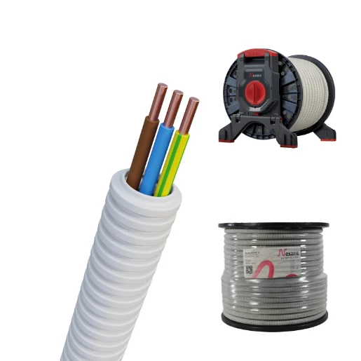 Nexans N-LINE 16 H07V-U Eca VD3G2,5 GG blauw bruin R100