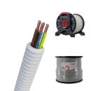 Nexans N-LINE16 H07V-U Eca VD3G2,5+1,5 GG blauw bruin +zwart MOBIWAY100