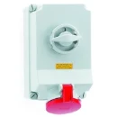 Bals WANDCONTACTDOOS AFSCHAKELBAAR VERGR.63A 5P 400V 6H IP44 BEH.