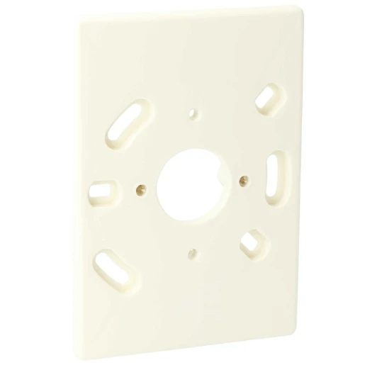 Attema bodemplaat schakelmateriaal universeel Horizontaal en verticaal Mat wit RAL 1013 AT1401