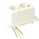 Attema Bk1619 deksel met tweevoudige wandcontactdoos