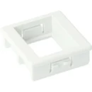 Attema onderdeel adapter b type Modular-Jack Modulair element voor schakelmateriaal Zonder label grijs AT1974