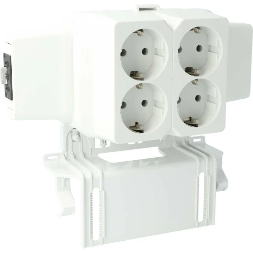 Attema AK2-S/GZ/WAK 3P MET 4-VOUDIGE CONTACTDOOSDEKSEL WAGO