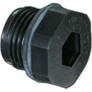 Stahl Wartel M20 Zwart Kunststof