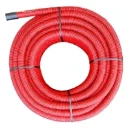 Conex Mantelbuis PE-HD 63X52mm rol 50m rood incl.trekdraad en mof