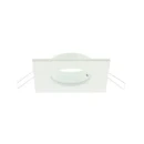 Lumiko Inbouwbehuizing Inbouwarmatuur LED 1-voudig Aluminium 80x80x25mm Ø40mm Wit 876544