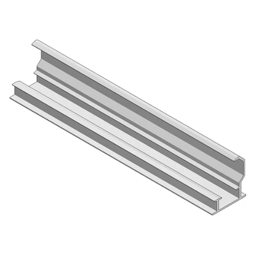 Van der Valk schuifprofiel onder 35mm aluminium BE