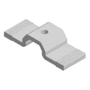 Van der Valk tegelklemplaat aluminium CT